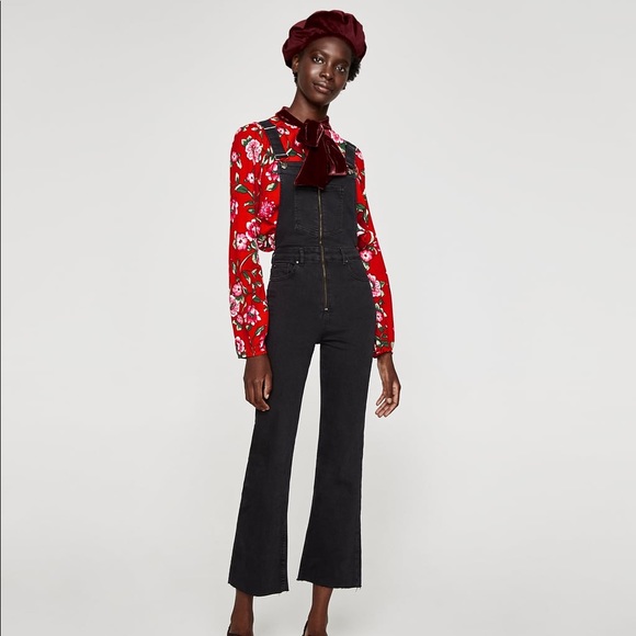 zara overall jumpsuit